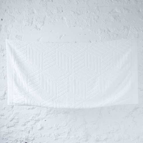 オーガニックコットン高級今治バスタオル(ホワイト)